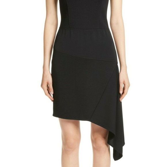 ST JOHN BLACK LABEL 2018 Caviar Milano Knit dress - Picture 3 of 12